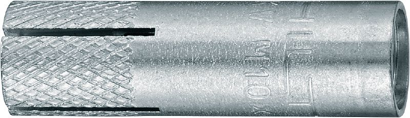 Ancoră expandabilă HKV (sistem metric) Ancoră expandabilă, cu fixare manuală, economică, cu dimensiuni metrice standard (fără muchie)