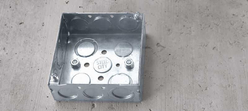 Bolțuri filetate X-M6 FP8/D8 Bolț filetat din oțel carbon pentru utilizarea împreună cu pistoalele cu capse pentru implantarea cuielor în beton (șaibă de 8 mm) Aplicații 1