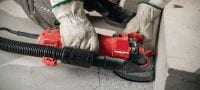 Polizor unghiular AG 125-20SE Polizor unghiular puternic, de 2000 W, cu viteză variabilă și comutator lateral, pentru tăiere și șlefuire în metal, beton și zidărie cu discuri de până la 125 mm Aplicații 5