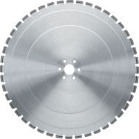 Disc de ferăstrău pentru perete SP M/H ((60H: compatibil cu Hilti și Husqvara®) Disc ferăstrău pentru pereți (15-20 kW) de calitate premium, pentru o performanță echilibrată în aplicații de beton armat (axul 60H este compatibil cu ferăstraiele pentru pereți Hilti)